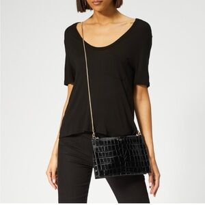 Aspinal of London Leather Clutch